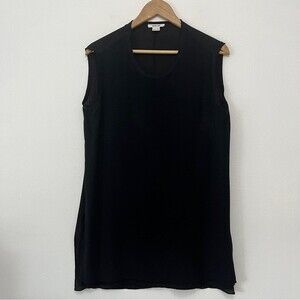 Helmut Lang Black Lightweight Tank Top size L